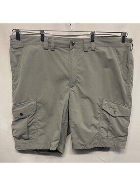 Duluth Armachillo Cooling Relaxed Fit Cargo Shorts W 46 I 11 Glacier Gray 60693